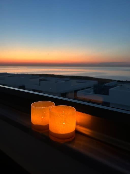 Penthouse Med Privat Saltvannsbasseng Pa Esentepe Beach 凯里尼亚 外观 照片